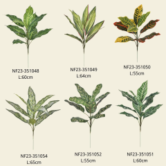 60CM Faux Evergreen Leaf Bush,60CM Faux Evergreen Leaf Bush