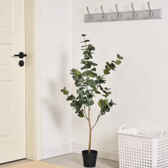 90CM-160CM ARTIFICIAL EUCALYPTUS POTTED TREES,Wholesale Artificial Eucalyptus Potted Trees 90CM(3')-160CM(5.3') - Home/Office/Boutique Decor, Natural-Looking Chinese Suppliers