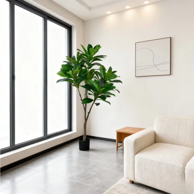 120CM-185CM Artificial Elaeocarpus Trees,Wholesale High Quality 126CM (4') - 185CM (6') Artificial Elaeocarpus Trees - Natural Green Look, Chinese Suppliers