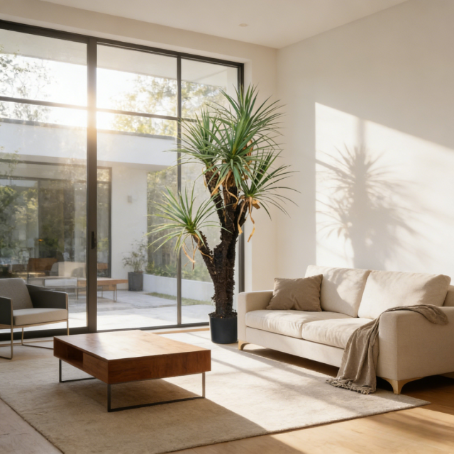 180CM 5-Headed Faux Potted Yucca Tree,180CM 5-Headed Faux Potted Yucca Tree