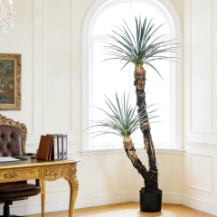 156CM Artificial Potted Yucca Tree,156CM Artificial Potted Yucca Tree