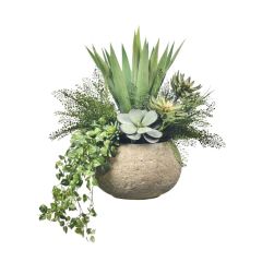 Custom Design Table Decor Plant Evergreen Faux Plant Arrangement,Custom Design Table Decor Plant Evergreen Faux Plant Arrangement
