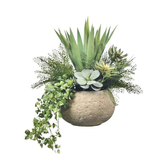 Custom Design Table Decor Plant Evergreen Faux Plant Arrangement,Custom Design Table Decor Plant Evergreen Faux Plant Arrangement