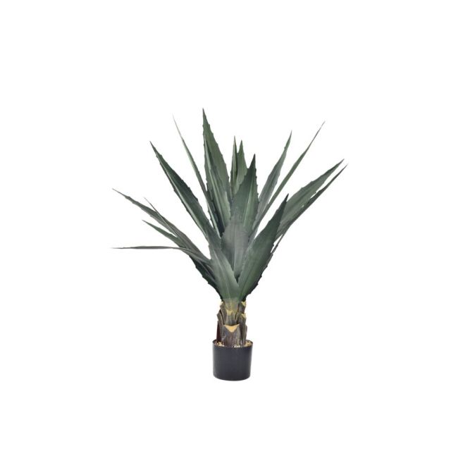 High Simulated Indoor Decor Artificial Agave Plants in Plastic Black Pot,High Simulated Indoor Decor Artificial Agave Plants in Plastic Black Pot