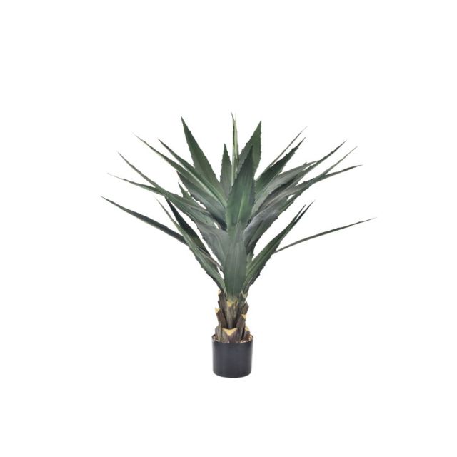 High Simulated Indoor Decor Artificial Agave Plants in Plastic Black Pot,High Simulated Indoor Decor Artificial Agave Plants in Plastic Black Pot