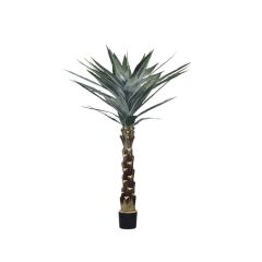 High Simulated Indoor Decor Artificial Agave Plants in Plastic Black Pot,High Simulated Indoor Decor Artificial Agave Plants in Plastic Black Pot