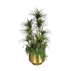 Custom Luxury Design 200CM Faux Greenery Plants Arrangement in Metal Pot,Custom Luxury Design 200CM Faux Greenery Plants Arrangement in Metal Pot