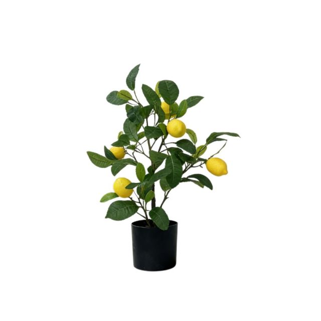 50CM Faux Tabletop Potted Lemon Tree Plant,50CM Faux Tabletop Potted Lemon Tree Plant