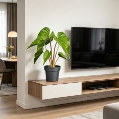High Simulated Plastic Alocasia Table Decorations For Home,High Simulated Plastic Alocasia Table Decorations For Home