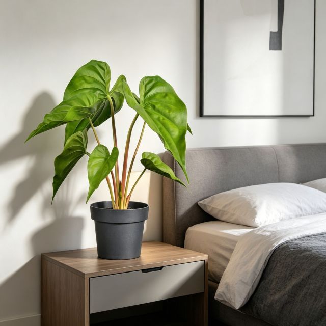 High Simulated Plastic Alocasia Table Decorations For Home,High Simulated Plastic Alocasia Table Decorations For Home