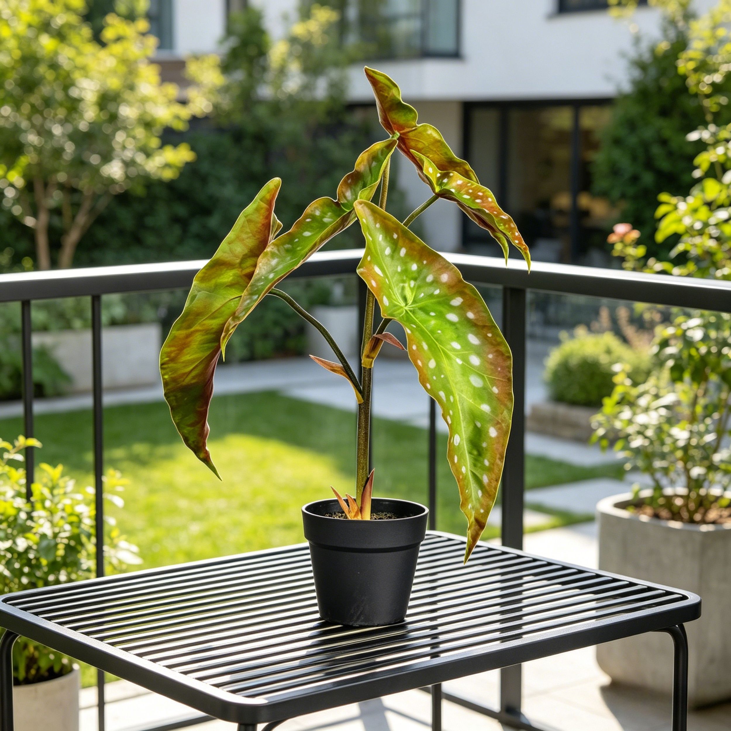 Nearly Natural Artificial Alocasia Potted Plants For Home Decor,Nearly Natural Artificial Alocasia Potted Plants For Home Decor