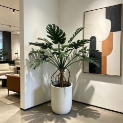 Home Decorative Artificial Monstera Potted Plant For Modern Home Decoration,Home Decorative Artificial Monstera Potted Plant For Modern Home