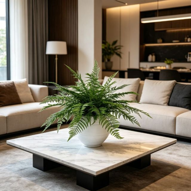 High Simulated Artificial Fern Potted Plant For Home Decor,High Simulated Artificial Fern Potted Plant For Home Decor