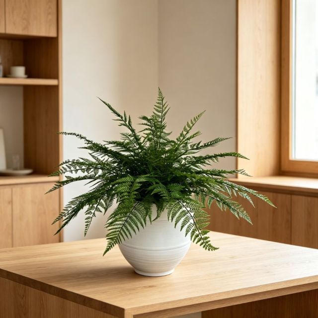High Simulated Artificial Fern Potted Plant For Home Decor,High Simulated Artificial Fern Potted Plant For Home Decor