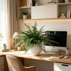 High Simulated Artificial Fern Potted Plant For Home Decor,High Simulated Artificial Fern Potted Plant For Home Decor