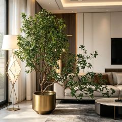 Natural Style Faux Evergreen Indoor plant For Home Office Decor,Natural Style Faux Evergreen Indoor plant For Home Office Decor