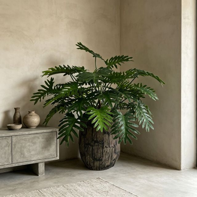 Evergreen Artificial Philodendron Xanadu Plant For Indoor Decor,Evergreen Artificial Philodendron Xanadu Plant For Indoor Decor