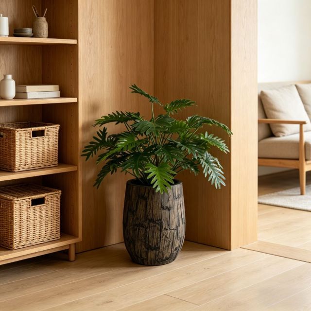 Evergreen Artificial Philodendron Xanadu Plant For Indoor Decor,Evergreen Artificial Philodendron Xanadu Plant For Indoor Decor