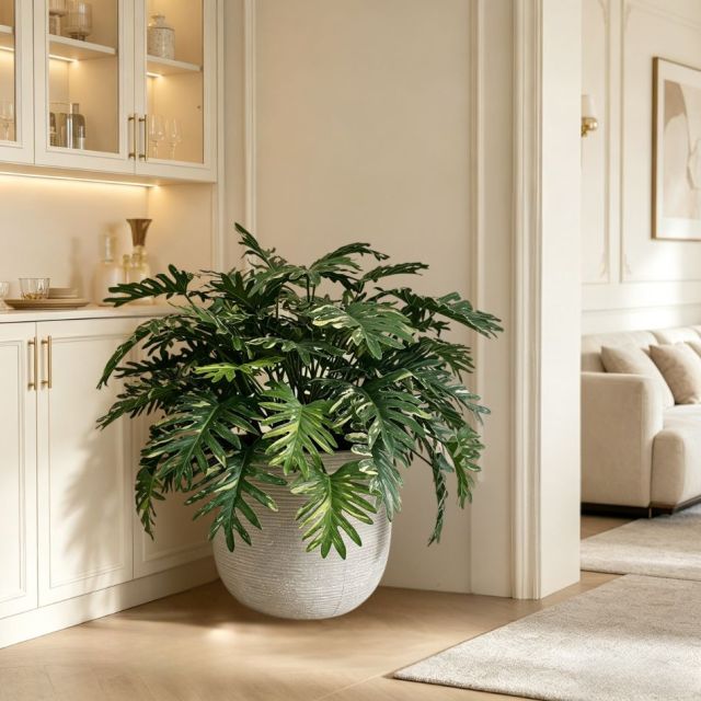 Highly Realistic Artificial Philodendron Xanadu Potted Plant For Home,Highly Realistic Artificial Philodendron Xanadu Potted Plant For Home