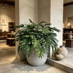 Highly Realistic Artificial Philodendron Xanadu Potted Plant For Home,Highly Realistic Artificial Philodendron Xanadu Potted Plant For Home