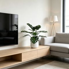 Nearly Natural Artificial Monstera Potted Plant For Modern  Home Decor,Nearly Natural Artificial Monstera Potted Plant For Modern  Home Decor