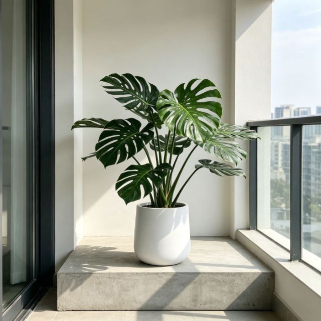 Nearly Natural Artificial Monstera Potted Plant For Modern  Home Decor,Nearly Natural Artificial Monstera Potted Plant For Modern  Home Decor