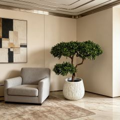  High Simulated Decorative Faux Greenery Boxwood Plants for Modern Interior Decor, High Simulated Decorative Faux Greenery Boxwood Plants for Modern Interior Decor