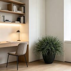 Custom Design High-end / Luxury Design Artificial Grass Potted Plant For Home Decor,Natural Style Artificial Air Grass Potted Plant For Home Decor