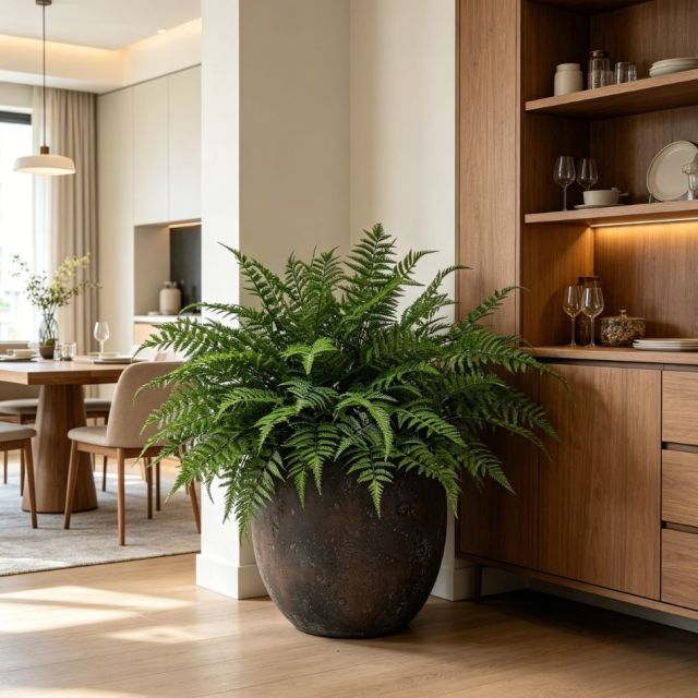 Nearly Natural Artificial Boston Fern Potted Plant For Interior Decoration,Nearly Natural Artificial Boston Fern Potted Plant For Interior Decoration