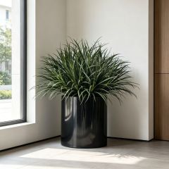 Evergreen Faux Greenery Plant Arrangement Modern Home Corner Decor Artificial Potted Grass Plants,Evergreen Faux Greenery Plant Arrangement Modern Home Corner Decor Artificial Potted Grass Plants