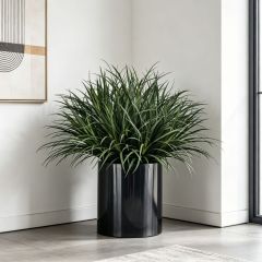 Evergreen Faux Greenery Plant Arrangement Modern Home Corner Decor Artificial Potted Grass Plants,Evergreen Faux Greenery Plant Arrangement Modern Home Corner Decor Artificial Potted Grass Plants