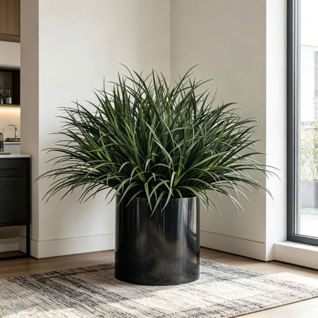 Evergreen Faux Greenery Plant Arrangement Modern Home Corner Decor Artificial Potted Grass Plants,Evergreen Faux Greenery Plant Arrangement Modern Home Corner Decor Artificial Potted Grass Plants