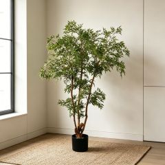 Premium Quality Artificial Polyscias Tree Potted plant For Living Room,Premium Quality Artificial Nandina Tree Potted plant For Living Room