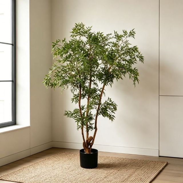 Premium Quality Artificial Polyscias Tree Potted plant For Living Room,Premium Quality Artificial Nandina Tree Potted plant For Living Room