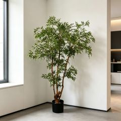 Premium Quality Artificial Polyscias Tree Potted plant For Living Room,Premium Quality Artificial Nandina Tree Potted plant For Living Room