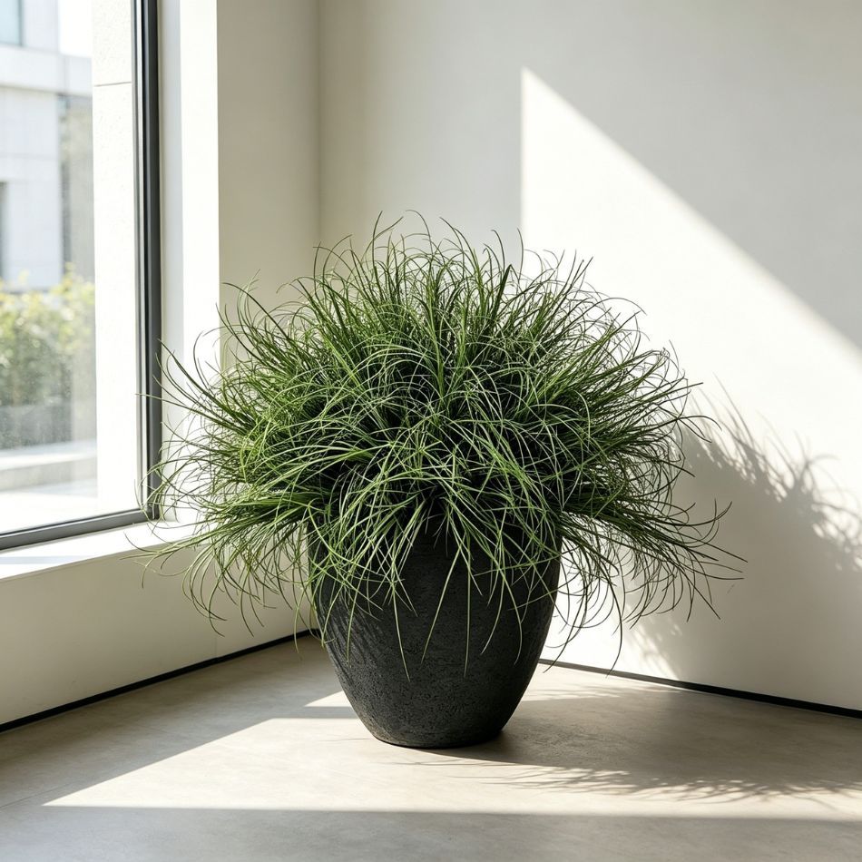 Custom Design High-end / Luxury Design Artificial Grass Potted Plant For Home Decor,Natural Style Artificial Air Grass Potted Plant For Home Decor