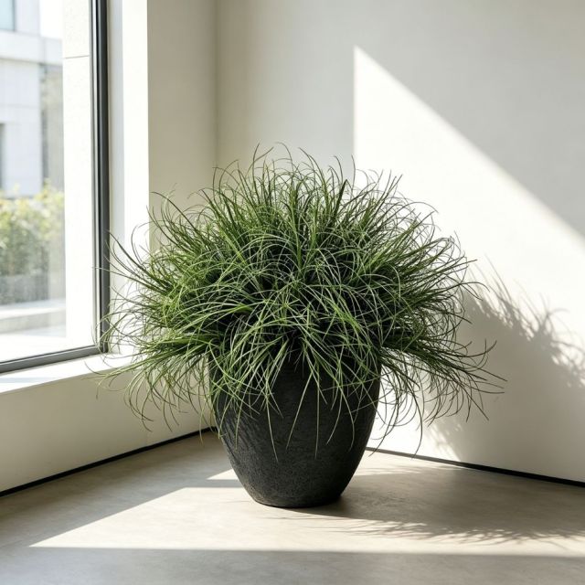 Custom Design High-end / Luxury Design Artificial Grass Potted Plant For Home Decor,Natural Style Artificial Air Grass Potted Plant For Home Decor