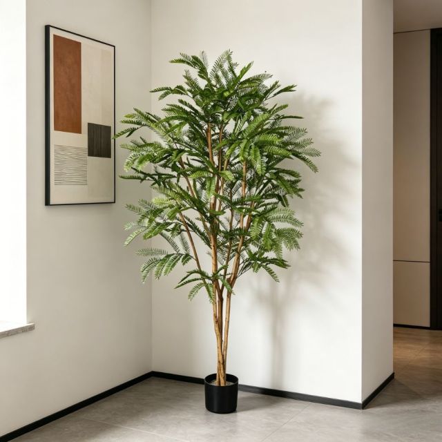 High Simulated Artificial Acacia Tree Potted Plant For Interior Decor,High Simulated Artificial Acacia Tree Potted Plant For Interior Decor