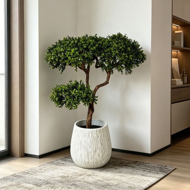  High Simulated Decorative Faux Greenery Boxwood Plants for Modern Interior Decor, High Simulated Decorative Faux Greenery Boxwood Plants for Modern Interior Decor
