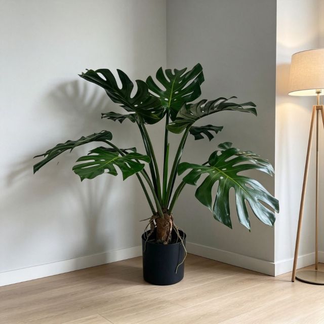 Premium Quality Faux Monstera Plant For Living Room Decor,Premium Quality Faux Monstera Plant For Living Room Decor
