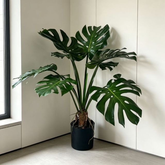 Premium Quality Faux Monstera Plant For Living Room Decor,Premium Quality Faux Monstera Plant For Living Room Decor