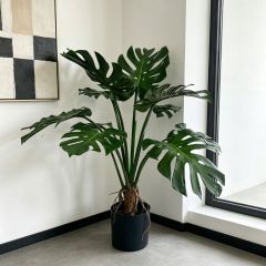 Premium Quality Faux Monstera Plant For Living Room Decor,Premium Quality Faux Monstera Plant For Living Room Decor