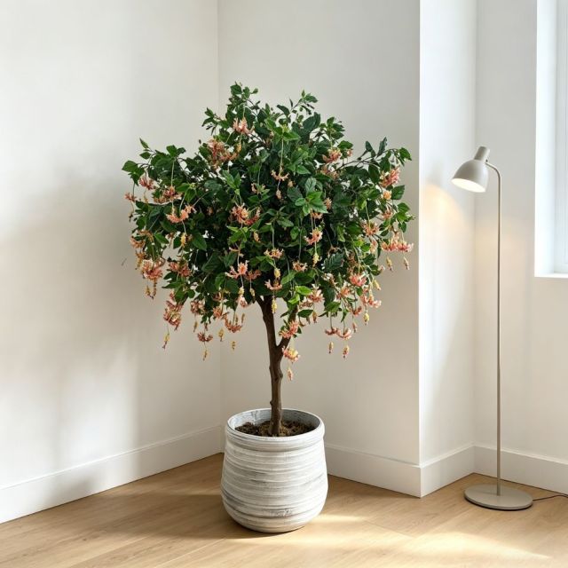 180CM Custom Design Potted Artificial Jasmine Tree for Interior Decor,180CM Custom Design Potted Artificial Jasmine Tree for Interior Decor