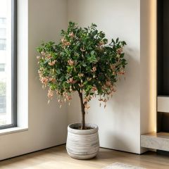 180CM Custom Design Potted Artificial Jasmine Tree for Interior Decor,180CM Custom Design Potted Artificial Jasmine Tree for Interior Decor