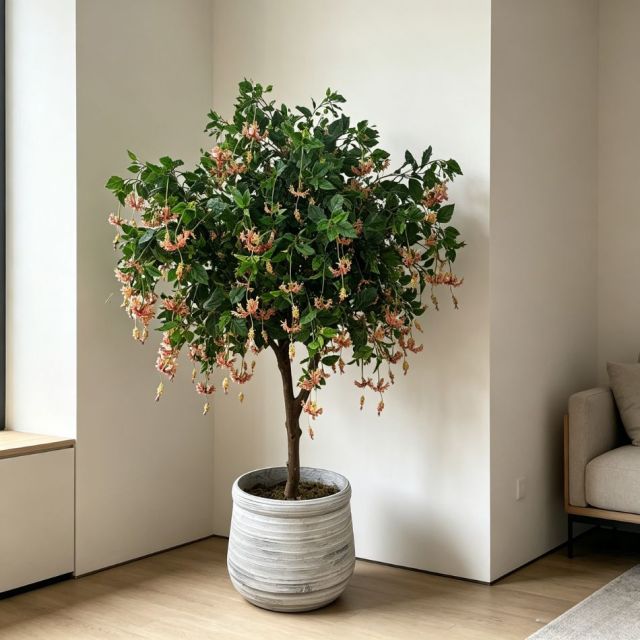 180CM Custom Design Potted Artificial Jasmine Tree for Interior Decor,180CM Custom Design Potted Artificial Jasmine Tree for Interior Decor