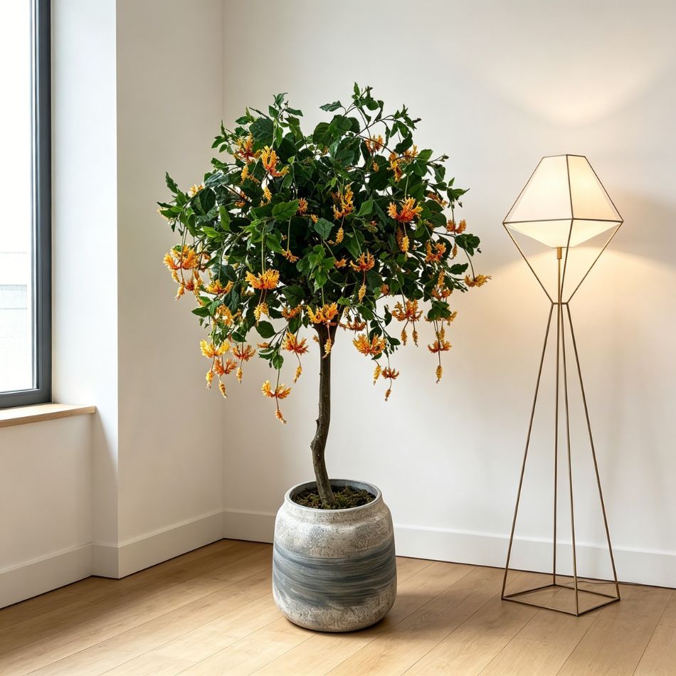 155CM Custom Design Decorative Artificial Wisteria Tree in Pot,155CM Custom Design Decorative Artificial Osmanthus tree in Pot