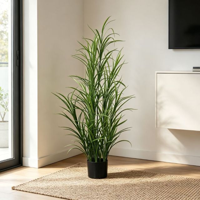 110CM High End Artificial Potted Grass Plant for Home/Office/Hotel Decor,110CM High End Artificial Potted Grass Plant for Home/Office/Hotel Decor