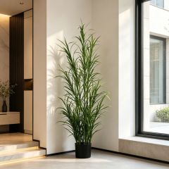 150CM High Simulated Artificial Potted Ornamental Grass for Interior Decor,150CM High Simulated Artificial Potted Ornamental Grass for Interior Decor