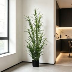 150CM High Simulated Artificial Potted Ornamental Grass for Interior Decor,150CM High Simulated Artificial Potted Ornamental Grass for Interior Decor