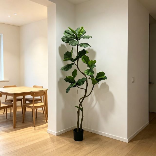 180CM Nearly Natural Artificial Potted Fiddle Leaf Fig Tree for Indoor Decor,180CM Nearly Natural Artificial Potted Fiddle Leaf Fig Tree for Indoor Decor